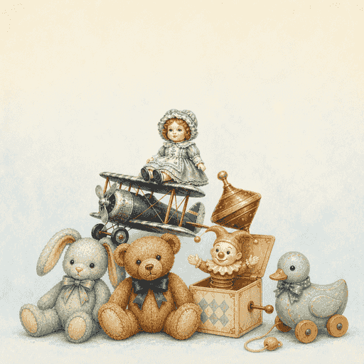 Toy Stacker in Just One More, in the Playroom