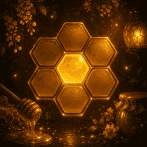 Hex 2048, played on the 2048 board in Just One More