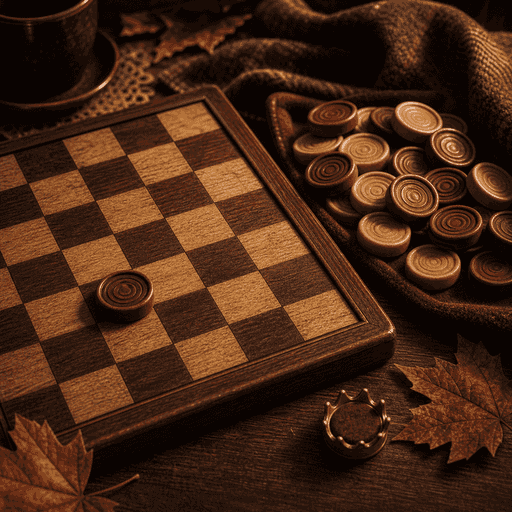 Anti-Checkers, played on the Checkers board in Just One More