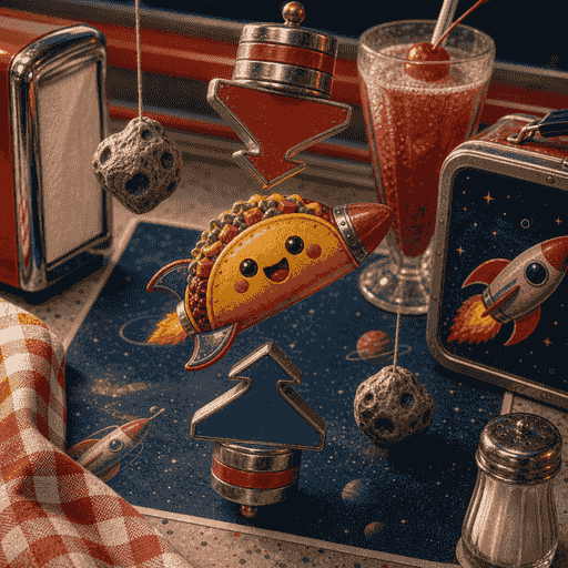 Cosmico, played on the Flappy Taco board in Just One More