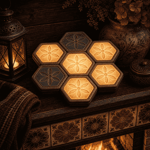 Hex Lights Out, played on the Lights Out board in Just One More