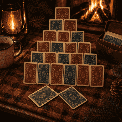 Pyramid, played on the Klondike Solitaire board in Just One More