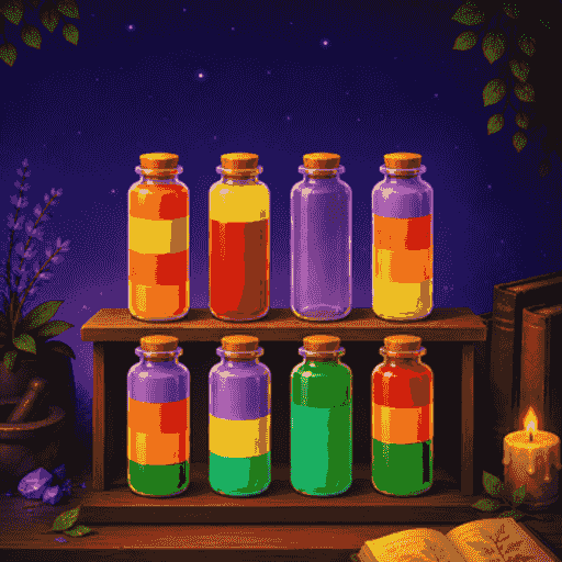Water Sort in Just One More, A Witch's Brew